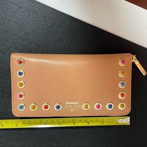 Kate spade zip around wallet.